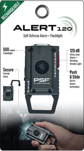 Police Security ALERT120 - Grey/Black GLOBAL SHIPPING