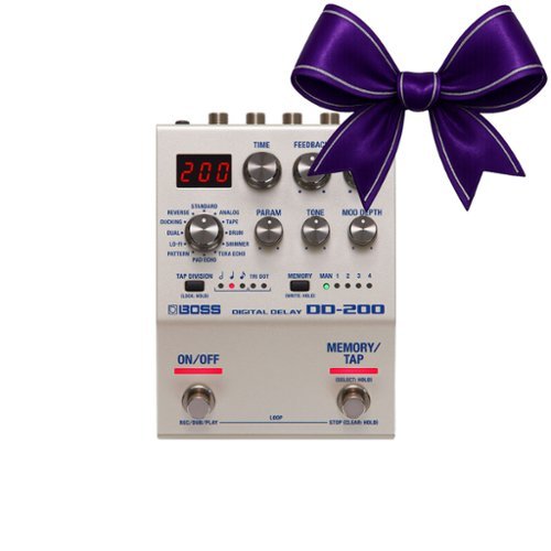 BOSS DD 200 12 Different Modes No Nonsense Interface Digital Delay