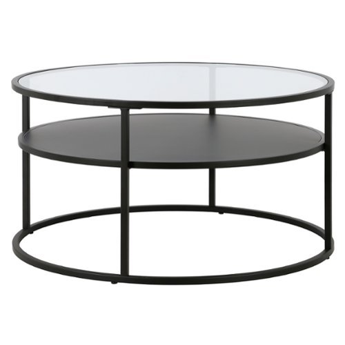 Camden&Wells - Ada Round Coffee Table - Blackened Bronze