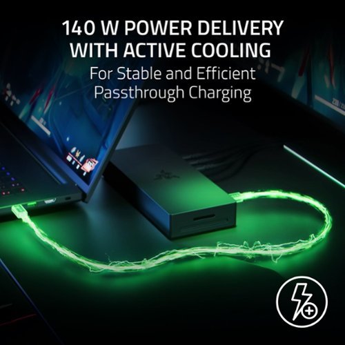 Razer Thunderbolt 5 Certified Dock with Chroma RGB Backlighting and 10 Ports - Black WORLDWIDE DELIVERY