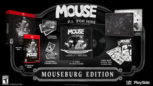 PlaySide Mouse: P.I. For Hire: The Mouseburg Edition - Nintendo Switch 2 INTERNATIONAL SHIPPING