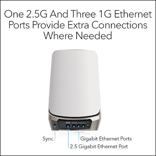 NETGEAR Orbi 960 Series AXE11000 Quad-Band Mesh Wi-Fi 6E Satellite, 1-pack Add On Only - White HOW TO BUY