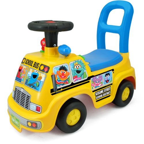 Kiddieland - Sesame Street My First Adventure Elmo Lights & Sounds Ride-on