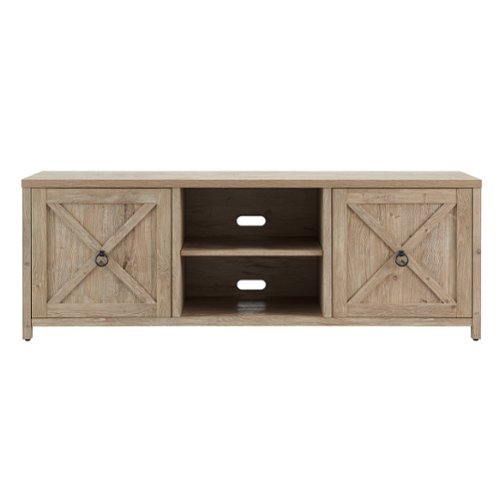 Camden&Wells - Granger TV Stand for TVs up to 75" - White Oak-Front_Standard 