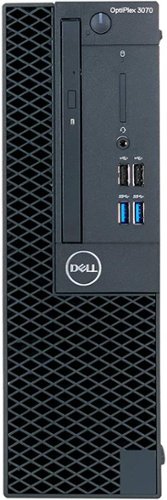 Dell - Refurbished Excellent - Optiplex 3070 SFF Intel i7-9700 16GB 256GB SSD Windows 11 Pro - Black-Front_Standard 