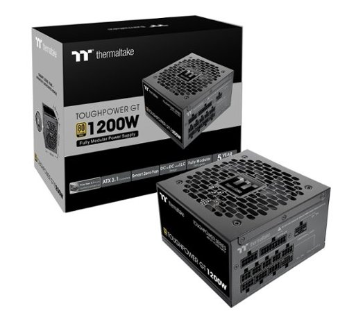 Thermaltake Toughpower GT 1200W 80+ Gold ATX 3.1 Power Supply - Black GLOBAL SHIPPING