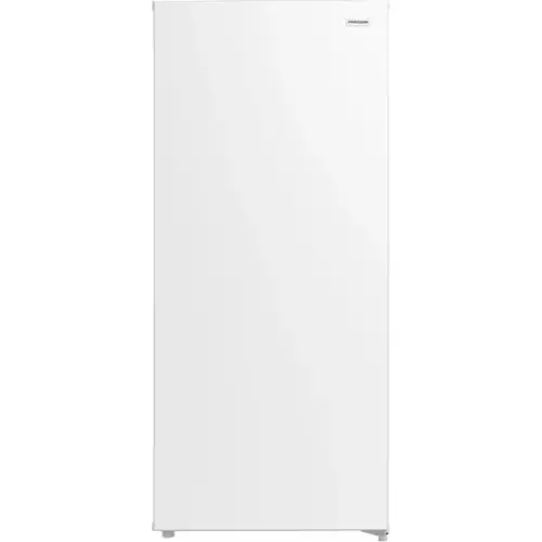 Front. Frigidaire - 7 Cu. Ft. Garage Ready Upright Convertible Freezer Refrigerator - White.