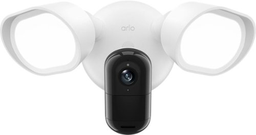 Arlo - Wired Floodlight Camera - FLW2001 - White