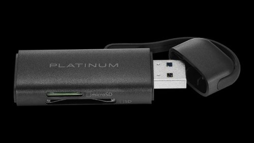 Platinum™ UHS-I USB 3.2 Gen 1 Memory Card Reader - Black BUY ONLINE