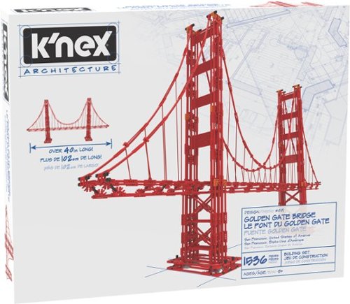 K'NEX KNEX Architecture: Golden Gate Bridge BUY IN SAUDI ARABIA