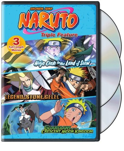  Naruto Movies Triple Feature