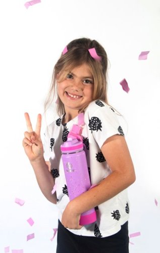 Takeya Actives Confetti 22-oz. Water Bottle with Straw Lid - Purple Love SHOP ONLINE