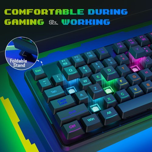 REDRAGON S107-BA Gaming Keyboard and Mouse Combo, RGB Backlit Gaming Keyboard & 3200 DPI Mouse, Plug & Play to PC/Laptop/Windows - Black HOW TO BUY