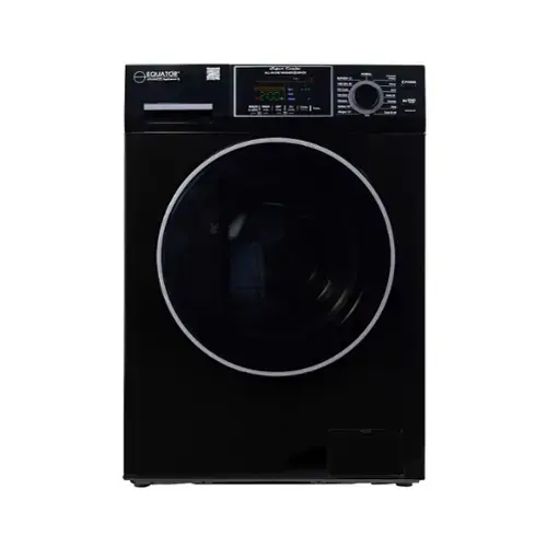 EQUATOR  
ADVANCE APPLIANCE  
EQUATOR  
Washer-Dryer  
2:02  
WASH  
5.00  
POWER  
START/STOP  
ALL ON  
WASH  
RINSE  
SPIN  
DRY  
CHROME  
COTTON  
DELICATE  
ENERGY  
SENSOR  
ADJUSTABLE