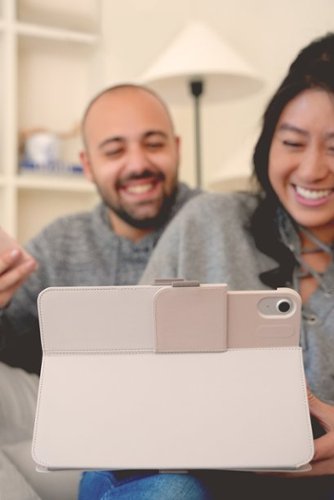Speck Balance Folio Case for Apple iPad 11(A16 chip 2025) and iPad 10.9 (10th Generation) - Beech Grey WORLDWIDE DELIVERY