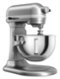 KitchenAid - 5.5 Quart Bowl-Lift Stand Mixer - Contour Silver-Front_Standard