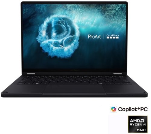 ASUS - ProArt GoPro Edition 13" 3K OLED 2-in-1 Touch Screen Laptop - Copilot+ PC - AMD Ryzen AI Max+ 395 - 128GB RAM - 1TB SSD - Nano Black â€“ AMD Ryzen AI Max+ 395