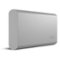LaCie - 2TB External USB-C, USB 3.2 Gen 2 Portable SSD with Rescue Data Recovery Services - Gray-Front_Standard