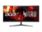Acer - Nitro 34" QHD 2K 1440P 240Hz with AMD FreeSync Premium (AMD Adaptive Sync) Gaming Monitor XZ340CUR W0BMIIPHX-Front_Standard