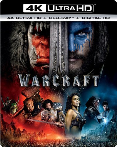  Warcraft [Includes Digital Copy] [4K Ultra HD Blu-ray/Blu-ray] [2016]