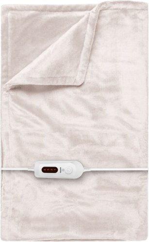 Beurer - Super-Cozy Heated Blanket - Cream-Front_Standard