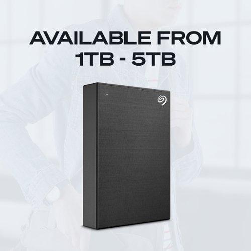Seagate One Touch with Password 2TB External USB 3.0 Portable Hard Drive with Rescue Data Recovery Services - Black GLOBAL SHIPPING