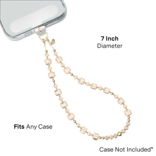 VELVET CAVIAR Phone Charm Wristlet - Nude Cube GLOBAL SHIPPING