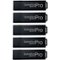 Centon - VALUEPACK USB 3.0 DATASTICK PRO , 64GB, 5 PACK - Black-Front_Standard