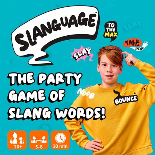 FoxMind Games FoxMind: Slanguage - Word Card Game, Ages 10+, 3-8 Players, 30 Min WORLDWIDE DELIVERY