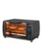 Commercial Chef - 4 Slice Mechanical Toaster Oven - Black-Front_Standard