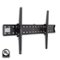 Mount-It! - UL Certified Heavy Duty Tilting TV Wall Mount for 43"–90" TVs - Black-Front_Standard