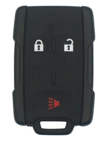 Car Keys Express - GM Keyless Entry Remote - 3 Buttons (Lock, Unlock, and Panic) - Black