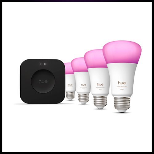 Philips Hue WCA 1100 Lumen A19 E26 4 KIT v3 591909 - Best Buy