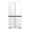 Samsung - Bespoke 29 cu. ft. 4-Door Flex Refrigerator with Customizable Panels - White-Front_Standard