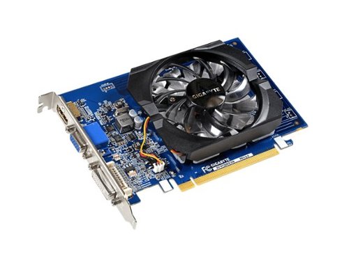 GIGABYTE NVIDIA GeForce GT 730 2GB PCI Express 2.0 Graphics Card - Black INTERNATIONAL SHIPPING