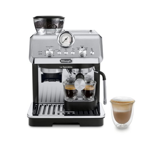 De'Longhi - La Specialista Arte EC9155MB Espresso Machine - Stainless Steel/Black