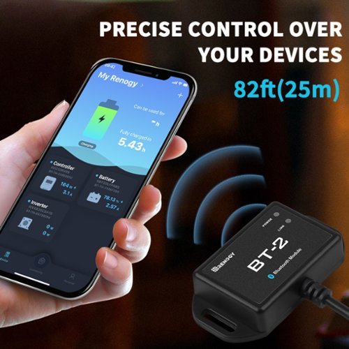 Renogy BT-2 Bluetooth Module - Black HOW TO BUY