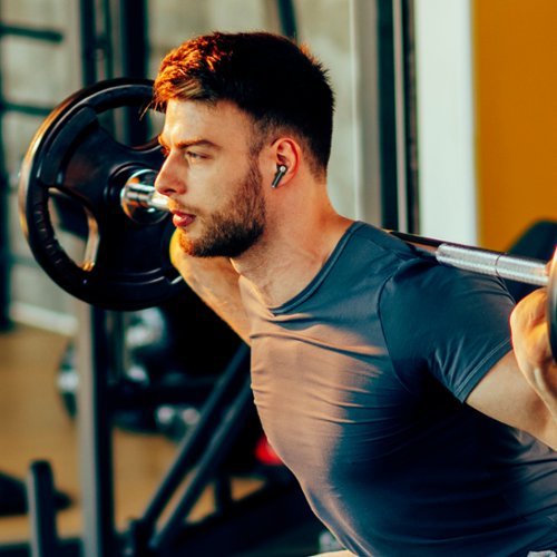 Tronsmart Sounfii R4 True Wireless In-Ear Earbuds, 12mm Drivers with Big Bass, 4 Mics ENC Clear Call, Smart Touch Control - Black BUY IN DUBAI