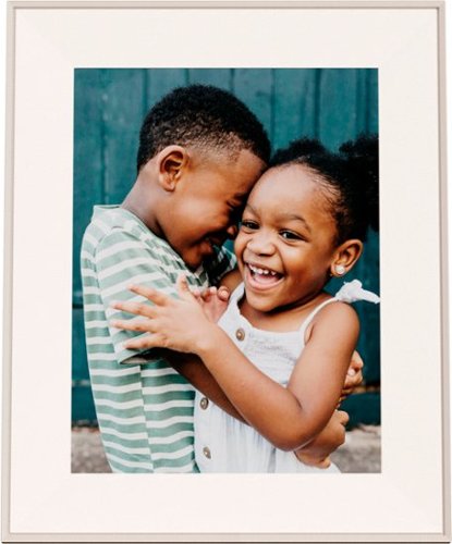 Aura Home - 12" HD Wifi Aspen Matted Clay- Digital Photo Frame by Aura - Matted Clay