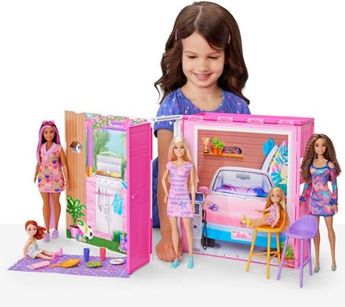 Barbie Getaway House Playset with 1.5 Doll GLOBAL SHIPPING