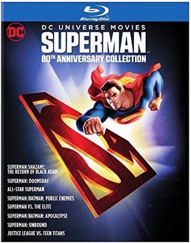  Superman: 80th Anniversary DC 8-Film Collection [Blu-ray]