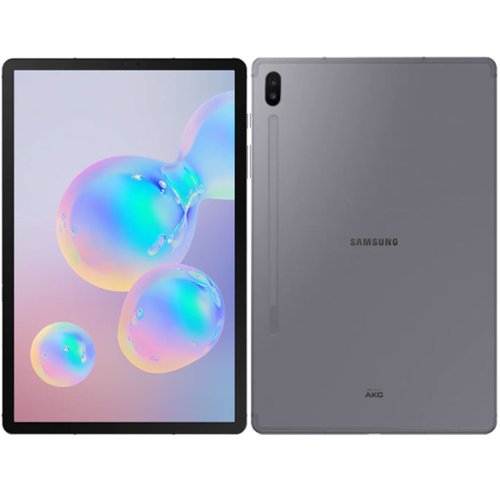 Samsung - Refurbished Excellent - Galaxy Tab S6 10.5" T865 (Fully Unlocked) 128GB - Mountain Gray-Front_Standard 