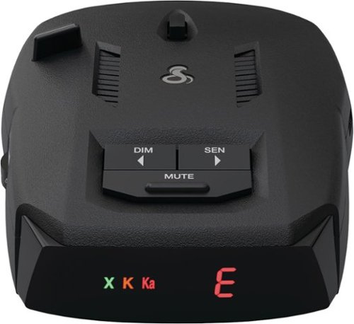 Cobra - RAD 390 Radar and Laser Detector - Black
