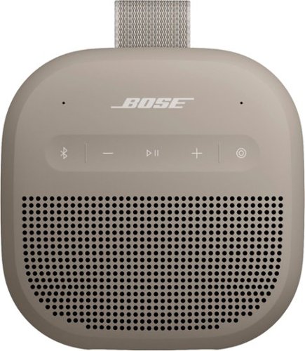 Bose - SoundLink Micro Portable Bluetooth Speaker (2nd Gen) - Sandstone-Front_Standard 