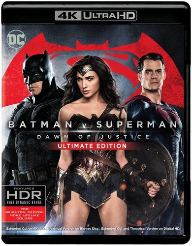  Batman v Superman: Dawn of Justice [Ultimate] [4K Ultra HD Blu-ray/Blu-ray] [2016]