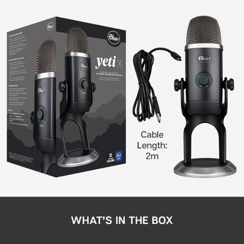 Blue Microphones Yeti X Professional USB Multi-Pattern Condenser Microphone BUY IN AUSTRALIA