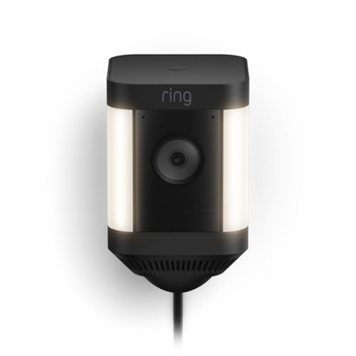 Ring Spotlight Cam Plus Outdoor/Indoor 1080p Plug-In Surveillance Camera - Black SHOP ONLINE
