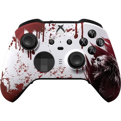 Custom Controllerzz - Custom Elite Series 2 Wireless Controller for Xbox Series X, Xbox Series S, Xbox One - Bloody Zombie-Front_Standard 