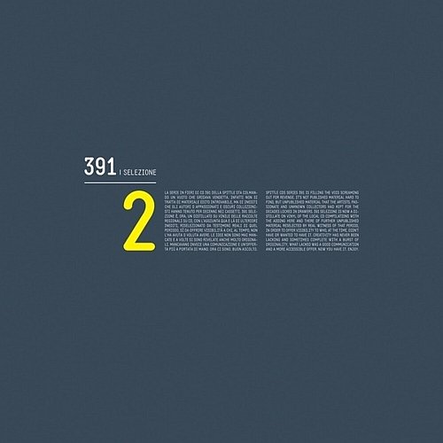391 Selezione 2 [LP] - VINYL