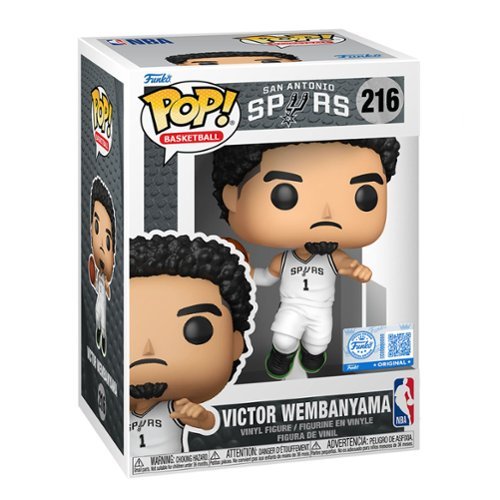 【Wembanyama フィギュア サンアントニオ・スパーズ Funko Victor Wembanyama San Antonio Spurs #216 Pop! Vinyl Figure